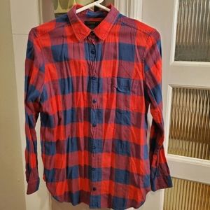 J Crew plaid shirt